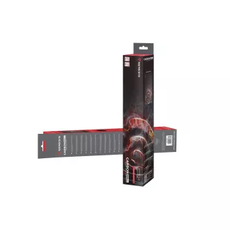 Gaming podloga za miško Genesis CARBON 500 MAXI LAVA G2, 900x450mm