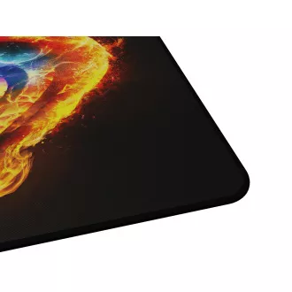 Genesis igralna podloga za miško CARBON 500 M FIRE G2 300x250 mm