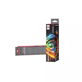 Genesis igralna podloga za miško CARBON 500 M FIRE G2 300x250 mm