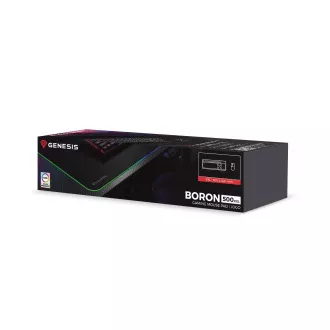 Gaming podloga za miško z RGB osvetlitvijo Genesis BORON 500 XXL, 800x400mm