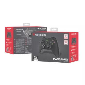 Brezžična igralna ploščica Genesis MANGAN 400 za PC/Switch/Mobilni telefon, črna