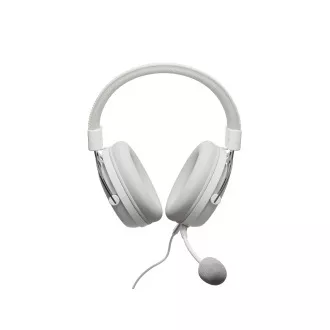 Gaming slušalke z mikrofonom Genesis TORON 301/Stereo/Jack/Wire/Stand/White