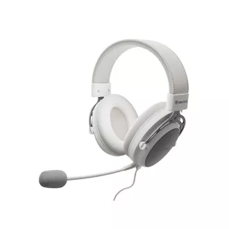 Gaming slušalke z mikrofonom Genesis TORON 301/Stereo/Jack/Wire/Stand/White