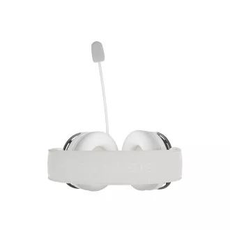 Gaming slušalke z mikrofonom Genesis TORON 301/Stereo/Jack/Wire/Stand/White