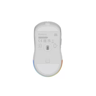 Genesis Gaming brezžična miška ZIRCON XIII/Gaming/Optical/26,000 DPI/Wireless USB/White