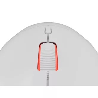 Genesis Gaming brezžična miška ZIRCON XIII/Gaming/Optical/26,000 DPI/Wireless USB/White