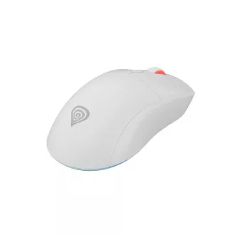 Genesis Gaming brezžična miška ZIRCON XIII/Gaming/Optical/26,000 DPI/Wireless USB/White