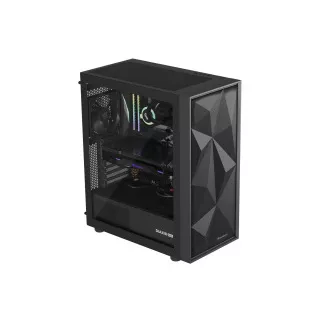 Računalniško ohišje Genesis DIAXID 605F/Midi Tower/Transpar/Black