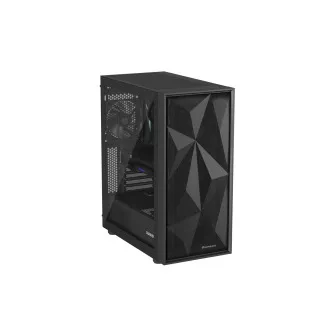 Računalniško ohišje Genesis DIAXID 605F/Midi Tower/Transpar/Black