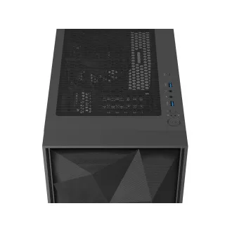 Računalniško ohišje Genesis DIAXID 605F/Midi Tower/Transpar/Black