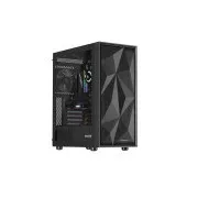 Računalniško ohišje Genesis DIAXID 605F/Midi Tower/Transpar/Black