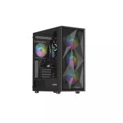 Računalniško ohišje Genesis DIAXID 605 ARGB/Midi Tower/Transpar/Black