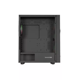 Računalniško ohišje Genesis DIAXID 605 ARGB/Midi Tower/Transpar/Black