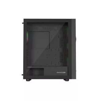 Računalniško ohišje Genesis DIAXID 605 ARGB/Midi Tower/Transpar/Black
