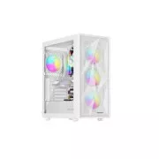 Računalniško ohišje Genesis DIAXID 605 ARGB/Midi Tower/Transpar./White