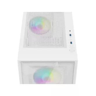 Računalniško ohišje Genesis DIAXID 605 ARGB/Midi Tower/Transpar./White