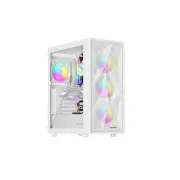 Računalniško ohišje Genesis DIAXID 605 ARGB/Midi Tower/Transpar./White