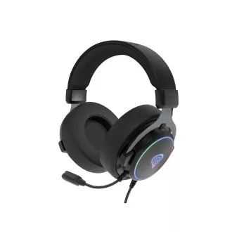 Gaming slušalke z mikrofonom Genesis NEON 764/7.1/USB/Wire/Stand/Black