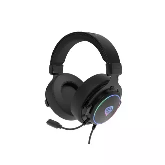 Gaming slušalke z mikrofonom Genesis NEON 764/7.1/USB/Wire/Stand/Black