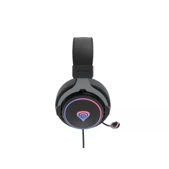 Gaming slušalke z mikrofonom Genesis NEON 764/7.1/USB/Wire/Stand/Black
