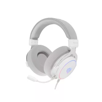 Gaming slušalke z mikrofonom Genesis NEON 764/7.1/USB/Wire/Stand/White