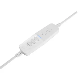Gaming slušalke z mikrofonom Genesis NEON 764/7.1/USB/Wire/Stand/White