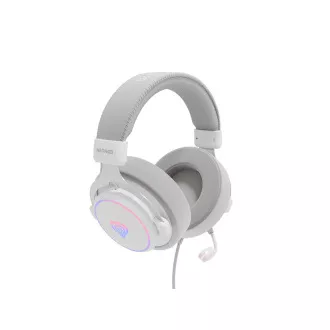 Gaming slušalke z mikrofonom Genesis NEON 764/7.1/USB/Wire/Stand/White