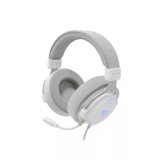 Gaming slušalke z mikrofonom Genesis NEON 764/7.1/USB/Wire/Stand/White