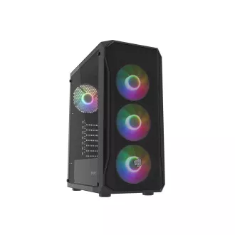PC ohišje Fury SHOBO/Midi Tower/Transpar./Črna