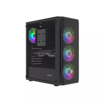 PC ohišje Fury SHOBO/Midi Tower/Transpar./Črna