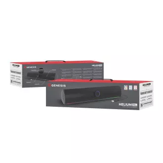 Genesis HELIUM 312BT/Stereo/10W/črna gaming soundbar Genesis HELIUM 312BT/Stereo/10W/črna gaming soundbar