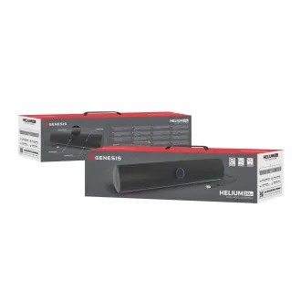 Genesis HELIUM 312BT/Stereo/10W/črna gaming soundbar Genesis HELIUM 312BT/Stereo/10W/črna gaming soundbar