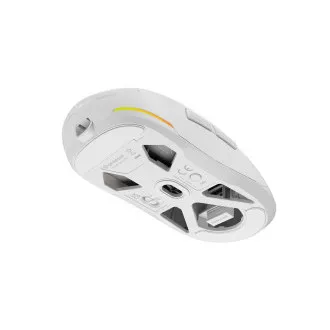 Gaming miška Genesis ZIRCON 660 PRO/nemška/optična/desnoročna/26.000 DPI/brezžična brezžična/bela