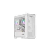 Računalniško ohišje Genesis IRID 503 ARGB LITE/Mini Tower/Transpar./Belo
