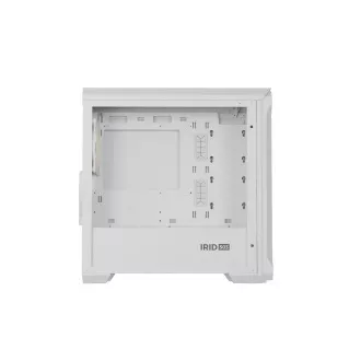 Računalniško ohišje Genesis IRID 503 ARGB LITE/Mini Tower/Transpar./Belo Računalniško ohišje Genesis IRID 503 ARGB LITE/Mini Tower/Transpar./Belo