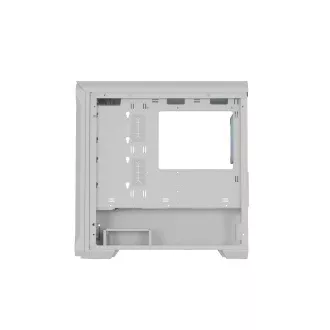 Računalniško ohišje Genesis IRID 503 ARGB LITE/Mini Tower/Transpar./Belo Računalniško ohišje Genesis IRID 503 ARGB LITE/Mini Tower/Transpar./Belo