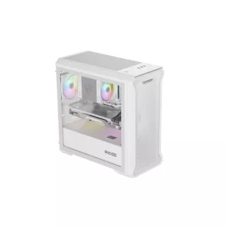 Računalniško ohišje Genesis IRID 503 ARGB LITE/Mini Tower/Transpar./Belo Računalniško ohišje Genesis IRID 503 ARGB LITE/Mini Tower/Transpar./Belo