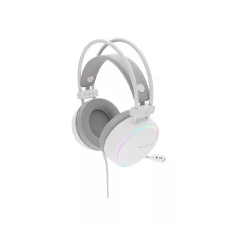 Gaming slušalke z mikrofonom Genesis NEON 613 G2/Jack/Stand/bela