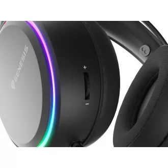 Gaming slušalke z mikrofonom Genesis NEON 613 G2/Jack/Stand/black