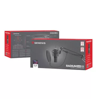 Genesis RADIUM 400 G2 pretočni mikrofon, USB