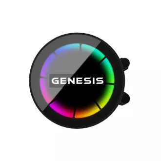 Vodno hlajenje Genesis HYDRIA 360, ARGB, črno