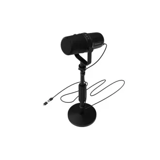 Genesis RADIUM 750D pretočni mikrofon, USB/XLR, stojalo