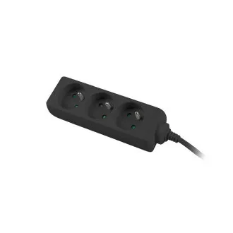 Podaljševalni kabel Lanberg PS0, 3 vtičnice, 1,5 m, črn Podaljševalni kabel Lanberg PS0, 3 vtičnice, 1,5 m, črn