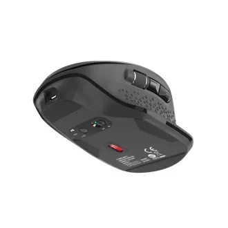 Natec Optična miška FALCON/Office/Optical/Right-handed/3 200 DPI/Wireless Bluetooth/Black