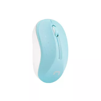 Natec Optična miška TOUCAN/1600 DPI/Testiranje/Optična/1 600 DPI/Wireless USB/White-Blue