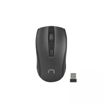 Natec Optična miška JAY 2/1600 DPI/Office/Optical/1600 DPI/Wireless USB/Black