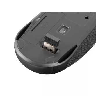 Natec Optična miška JAY 2/1600 DPI/Office/Optical/1600 DPI/Wireless USB/Black