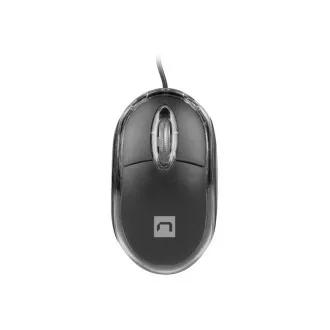 Natec Optična miška VIREO 2/1000 DPI/Office/Optical/1000 DPI/Wireless USB/Black