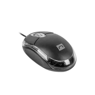 Natec Optična miška VIREO 2/1000 DPI/Office/Optical/1000 DPI/Wireless USB/Black
