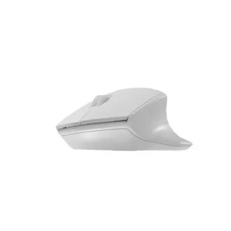 Natec optična miška SISKIN 2/Office/Optical/Right-handed/1 600 DPI/USB BT/White